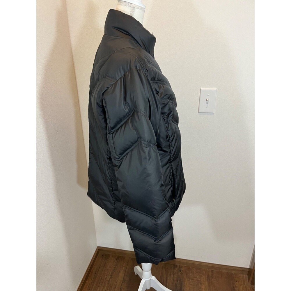 Eddie Bauer Women’s Black Long Sleeve High Neck Puff Winter Jacket XL - Picture 2 of 7